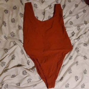 Aerie super scoop one piece bathing suit NWT